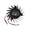 Cooling Fan For DELTA KUC1012D-9L12 DC12V 0.75A 2lines New
