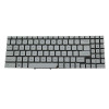 Gray-White New Laptop Red Backlit Keyboard For MSI Summit E16 AI Studio A1V A1VFTG A1VETG English US No Frame