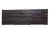 Black New Laptop No Backlit Keyboard Red Word For MSI Katana 15 B12U B12UCXK Bulgaria BG No Frame