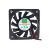 Cooling Fan For Protechnic MGA6012YR-O10 DC12V 0.3A 6cm 6010 2Lines New