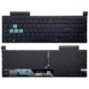 Laptop Keyboard For ASUS TUF Gaming F16 FX608J FX608JH FX608JHR FX608JM FX608JMR FX608JP FX608JPR FX608L FX608LM FX608LP United States US Green WASD keycaps With Backlit Black