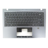 Laptop PalmRest&Keyboard For NM14KX-819 Dark gray Top Case With Backlit With Finger hole Black United States US Keyboard