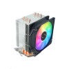 CPU Fan&Heatsink For MUTE COOLER For MUTECOOLER K600 90*90*25MM DC12V 130W 4Pin RGB lights Black New
