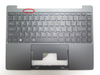 Laptop Palmrest For Chuwi CoreBook X 7430U CWI570 With Backlit English US Keyboard Gray Upper Case New