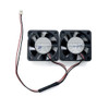 Cooling Fan For SUPERRED CHA3005CS 3010 DC5V 0.14A 3CM 2PIN 2Lines New A Pair