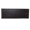 Black New Laptop No Backlit Keyboard Red Word For MSI Thin 15 B13V B13VE B13VF Russian RU No Frame