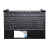 Laptop PalmRest&Keyboard For HP Pavilion Gaming 15-EC0000 L72598-A41 with white backlit Belgium BE Black new