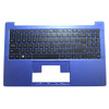 Laptop PalmRest&keyboard For ERAZER E15H English US Blue 95% New