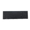 Laptop Monochrome Backlit Keyboard For CLEVO N250 N250JU N250LU N251JU N251LU N250PU N251PU N252PU Arabia AR Black Frame New