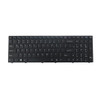 Laptop Monochrome Backlit Keyboard For CLEVO N250GU N252GU N250WU N251WU N252WU N250BU N251BU N252BU Korean KR Black Frame New