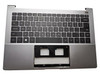 Laptop PalmRest&keyboard For MECHREVO WuJie 14S 14SI-5BB4 Gray Top Case United States US Black keyboard