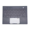 Laptop PalmRest&keyboard For ASUS ROG Zephyrus G14 GA403WW GA403WR GA403WM GA403WP Gray Top Case Black United States US keyboard With Backlit With AI Key Used