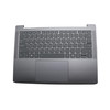 Laptop PalmRest&keyboard For Lenovo IdeaPad Slim 5 14AHP11 Hebrew HB 5CB1U73136 With Touchpad Backlight Grey New