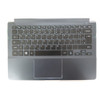 Laptop PalmRest&keyboard For Samsung NP900X3B NP900X3C NP900X3D 900X3B 900X3C 900X3D English US BA61-01706A With Backlit Touchpad Speaker Blue 95%New
