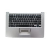 Laptop PalmRest&keyboard Z140CHR Spain SP Silver 98% New