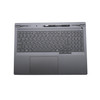 Laptop PalmRest&keyboard For Lenovo ThinkBook 16p G6 ADR 21U0 Bulgaria BG 5CB1S80307 With Touchpad Non-Backlight Grey New