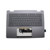 Laptop PalmRest&keyboard For Lenovo Yoga 7 2-in-1 14IPH11 83TC Hungary HU 5CB1U49552 With Backlight Non-FingerPrint Grey New