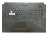 Laptop PalmRest&Keyboard For ASUS ROG Strix SCAR II G715GV G715GW Black Top Case Backlit Black United States US Keyboard