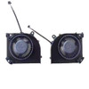 Laptop CPU GPU Fan For CLEVO X370SNV X370SNV1-G X370SNV-G X370SNW X370SNW1-G X370SNW-G X370SNX X370SNX1-G X370SNX-D X370SNX-G DC12V 0.5A 6W 4PIN New