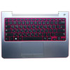 Laptop PalmRest&keyboard For Samsung NP542U3X 542U3X Korea KR Pink New