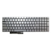 Used Laptop Monochrome Backlit For MB3501032 XK-HS287 F0006-032 United States US No Frame Silver (Missing keycaps) 90% New