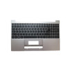 Used Black Monochrome Backlight Keyboard & Silver Palmrest For DY341C United States US Without Touchpad 90% New