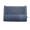 Laptop PalmRest&keyboard For Lenovo Yoga Slim 7 14Q8X9 English US 5CB1P73817 5CB1P73924 With Backlight Touchpad Blue New