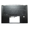 Laptop PalmRest&Keyboard For MSI Summit E14 Flip Evo A12M MS-14F1 3074F1C211SE0 S1N1EAR2H1SA0 V211322CK1 Arabia AR Black Monochrome Backlight And Fingerprint Cutout; No Touchpad New