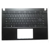 Laptop Black PalmRest& Black Keyboard For MSI Stealth 15 A13V / Stealth 15 A13VF A13VE A13VF-012US A13VF-038US Italy IT Italy IT Monochrome Backlight With Type-C Interface (No Touchpad) New