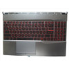 Gray Laptop PalmRest&Keyboard For MSI GP65 Leopard 10SFKV French FR Monochrome Backlight New