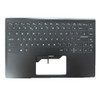 Laptop Black PalmRest& Black Keyboard For MSI Modern 14 B4M C12M V194222EK1 S1N3EUK2F2SA0 United Kingdom UK/GB Monochrome Backlight New