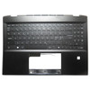Laptop Black PalmRest& Black Keyboard For MSI Summit E16 AI STUDIO A1VFTG MS-1596 596C211 E2P-59101XX S1N3EDN2T3SA0 V203122NK6 AI Nordic NE Monochrome Backlight New