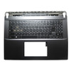 Laptop Gray PalmRest& Black Keyboard For MSI Raider GE78 HX 13VG 13VG-020US 13VG-042US Italy IT Single-Key RGB Backlighting New