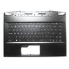 Laptop Black PalmRest& Black Keyboard For MSI GE66 Raider 10SE 10SF 10SFS 10SGS United Kingdom UK/GB Single-Key RGB Backlighting New