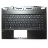 Used Gray PalmRest& Black Keyboard For MSI GE66 Raider 10SE 10SF 10SFS 10SGS Arabia AR Single-Key RGB Backlighting