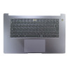 Laptop PalmRest&Keyboard For HUAWEI MateBook D15 2020 9Z.NG25H.00J QA275021A6000245 Gray With Black Japanese JP Keyboard With Touchpad 