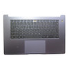 Laptop PalmRest&Keyboard For HUAWEI MateBook D15 2020 9Z.NG25H.00G QA2944207L000526 Gray With Black Germany GR Keyboard With Touchpad 