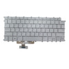 Laptop Backlit Keyboard For LG 14ZB90Q 14ZB90Q-G 14ZB90Q-G.AA55B 14ZB90Q-G.AAC6U1 14ZB90Q-V 14ZB90Q-V.ARS3U1 English US White No Frame New