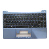 Used Laptop Blue PalmRest& Blue Keyboard For IPASON Storm Dragon P3 English US No Touchpad