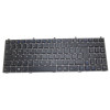 Laptop Without Backlit Keyboard For CLEVO X7200 X7201 German GR Black With Gray Frame New