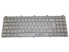 Laptop Keyboard For CLEVO X7200 X7201 Turkey TR Silver Frame
