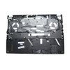 Laptop Palmrest For 6-39-NH5A2-013 Black Without Touchpad Includes Fingerprint Scanner New