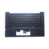 Laptop Palmrest&Monochrome Backlight Keyboard For MB29011013 F0063-013 United States US Blue With AI Key Without Touchpad Missing keycaps 90% New
