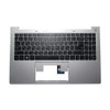 Used Laptop Silver Palmrest&Black Keyboard For W1558 W1595 W1558-NBL DY325P NKI15100FA Russian RU AI 90% New