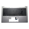 Used Laptop Silver Palmrest&Black Keyboard For W1558 W1595 W1558-NBL DY325P NKI15100C5 Turkish AI 90% New