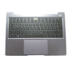 Laptop PalmRest&keyboard For HUAWEI 2H-BCQGMH80131 PF0554224L001230 55060554 Gray Upper Case Wtih Black German GR keyboard With Backlit With Touchpad