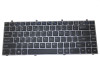 Laptop Keyboard For CLEVO W230ST 002-12R76LHA01 United States US Silver Frame And Translucent