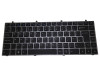 Laptop Keyboard For CLEVO W230ST MP-13C26GBJ4302 6-80-W23D0-190-1 United Kingdom UK With Grey Frame And Backlit