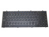 Laptop Keyboard For CLEVO W230ST MP-12R76LA-430 6-80-W5470-160-1Z Latin America LA Brown Frame