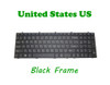 Laptop Keyboard For CLEVO W370ET MP-12A33US-4301W 6-80-W37S0-010-1 6-79-W370ST0K-010-W 6-80-W670STQK-010-W United States US With Black Frame